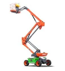 Electric articulating boom lift