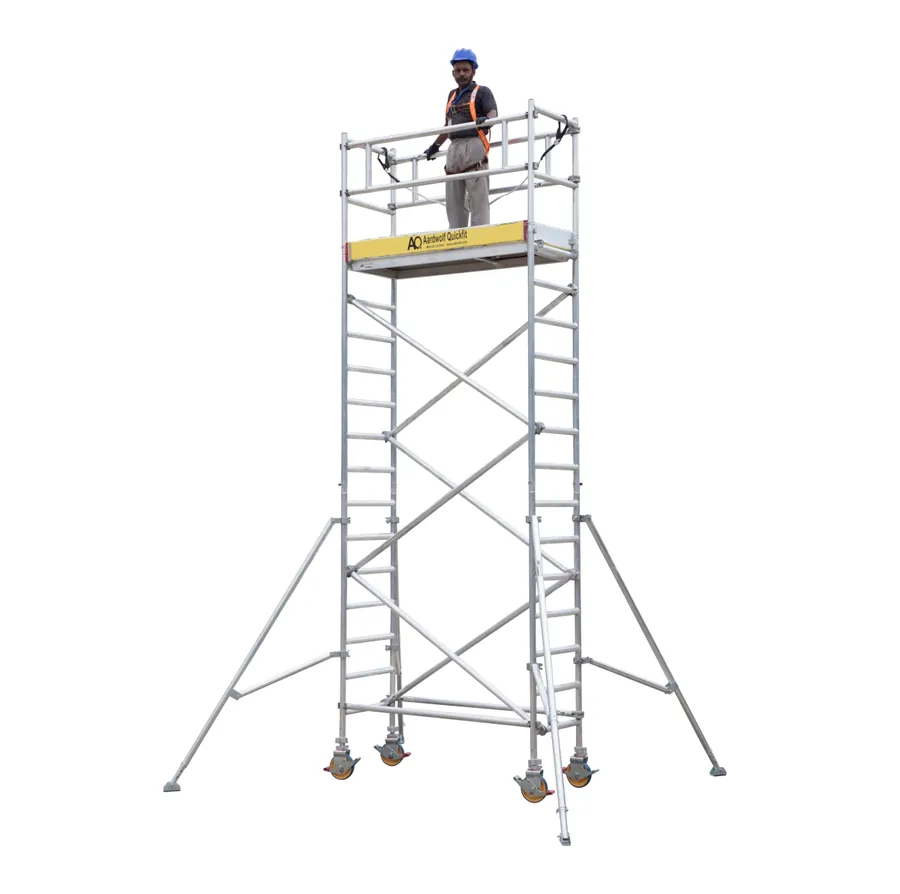 Aluminium ladder series scaffold tower