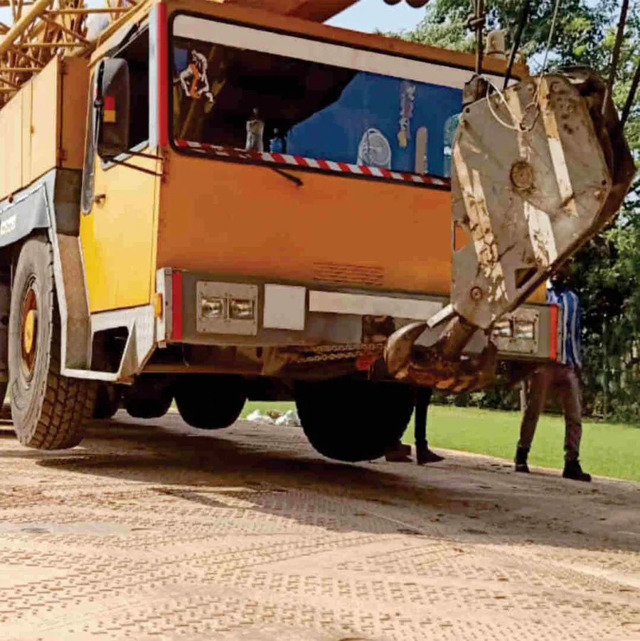 PortaDeck temporary road mat