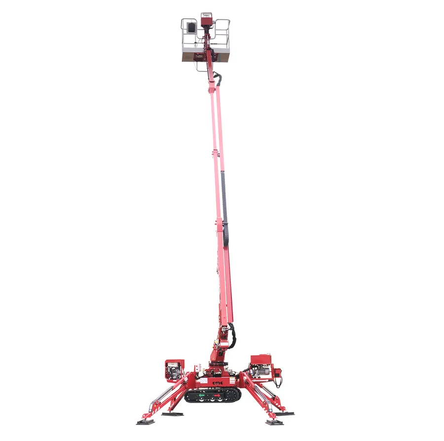 Tracked spider lift