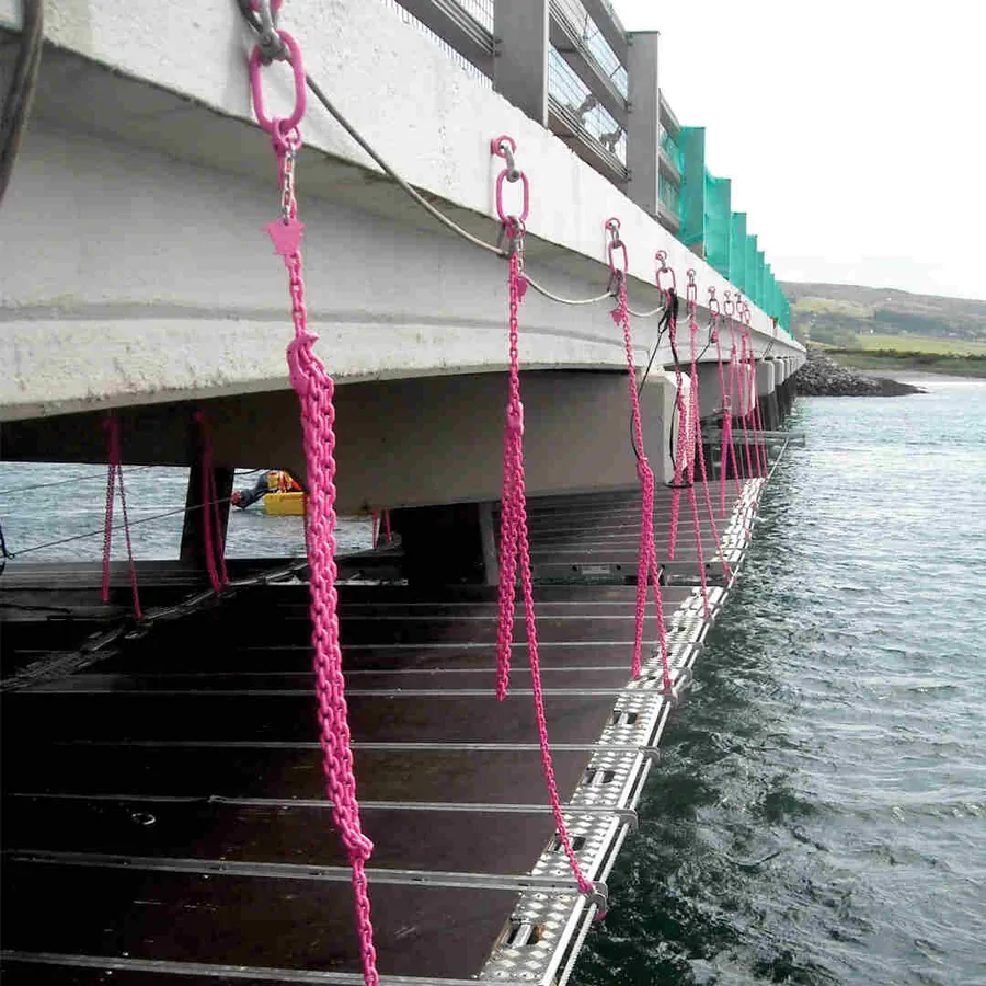 WEB Deck under-bridge suspended access platform